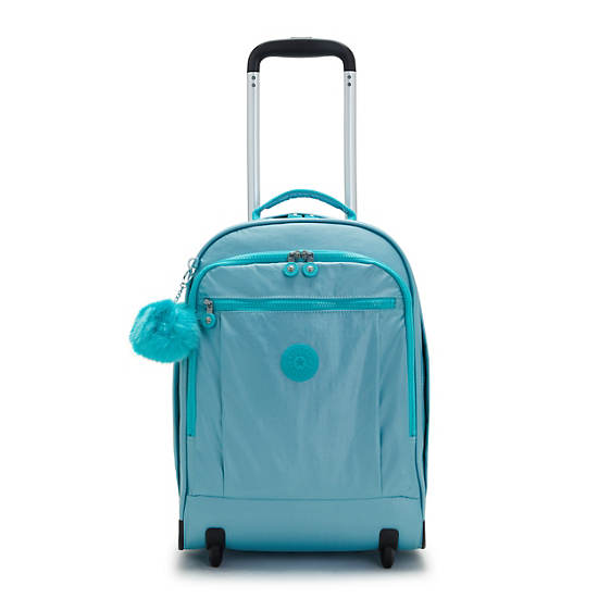 Sacs À Dos Kipling Gaze Large Metallic Rolling Turquoise | FR 1685EB